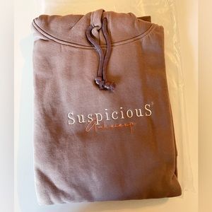 Brand new in wrapper Suspicious Antwerp Hoodies, sizes ranging from XL-XXL